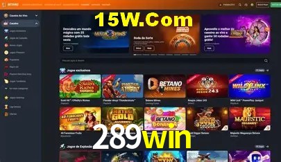 289win - Análise de Mercados Esportivos